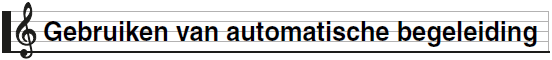 Gebruiken automatische begeleiding