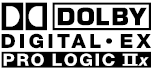 Dolby Digital EX pro logic IIx