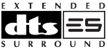Extended DTS ES surround